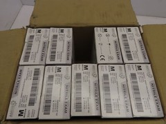Ammex APFN46100 Exam Blue Nitrile Gloves Sz Medium (Case of 1000)10 boxes of 100