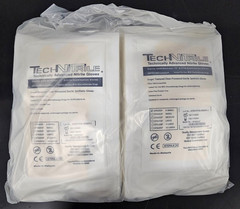 (50) PAIRS TechNiGlove STERILE AMBIDEXTROUS NITRILE CLEANROOM GLOVES – X-SMALL