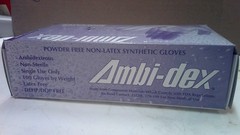 AMBI-DEX XL STYLE 64-346PF POWDER FREE NON-LATEX ( OK FOR FOOD)100 COUNT
