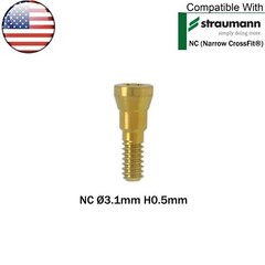 US Dental Mini Healing Abutment NC Ø3.6/4.8mm Closure Caps fit Straumann ITI BLT