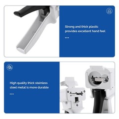 Dispenser Gun Dental Impression Cartridge Dispenser Delivery Gun4:1/10:1 1:1/2:1