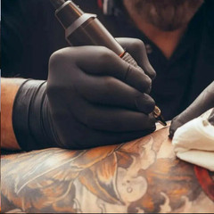 Black Nitrile Exam Gloves IF63 Powder Latex Free 6 Mil Medical Disposable Gloves