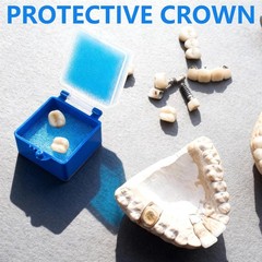 100 Count Dental Crown and Bridge Pillow Case with Secure Clasp