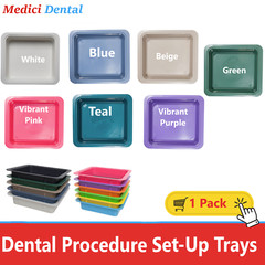Dental Procedure Tub, Safe-Loc Tall Tub Cover, Clear, Multi-Mod Tray Racks, Zirc