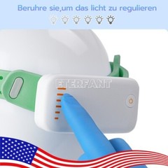 Dental 5W LED Lightweight Silicone Headlig Lamp Surgery Medical Pink/Green/Blue