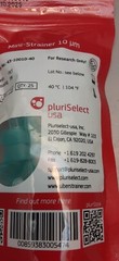 PLURISELECT 10µm mini-strainer/sterile (sealed bag of 25) 43-10010-40