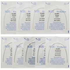 Dental Orthodontic Super Elastic Arch Wire Cu-NiTi Rectangular Damon Stops