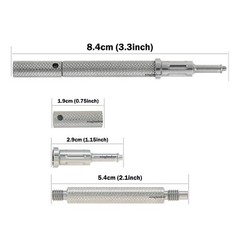 Zimmer Dental Locat0r Implant Abutment Screwdriver,Locat0r Core Tool,Male Cap