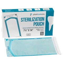 200 7.5″ x 13″ Self-Sealing Sterilization Pouch Tattoo Dental Pouches