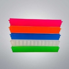Heathrow Tube Rack Reversible 96 Places Assorted Colors Total of 20 Racks