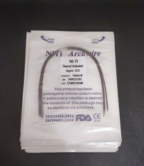 10 Packs Dental Orthodontic Thermal Activated Niti Round Arch Wires Natural Form