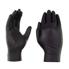 Black Nitrile Disposable Industrialgrade Gloves Mil Latex And Powderfree Foodsaf