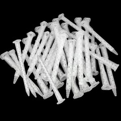 50 Pieces Epoxy Mixing Nozzle Static Mixer Nozzle Tubes Tip for 50Ml Cartrid