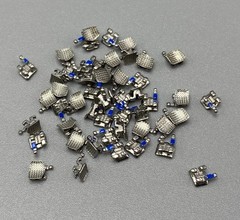 100 Pcs Dental Orthodontic Metal Brackets Mini Roth 022 345 Hooks Braces In Bulk
