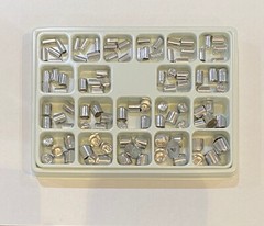 Dental Aluminum Shell Temporary Crowns Starter Kit – Asstd sizes #1-20 (100 pcs)