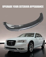 Front Bumper Lip for Chrysler 300 300C 300S 2015-2021 Carbon Fiber Splitter 3pcs