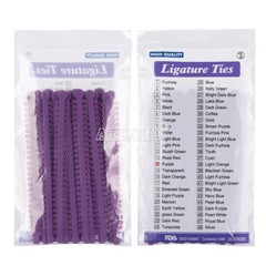 1000pcs Dental Orthodontic Elastic Ligature Ties/Ortho Brackets Brace AZDENT