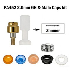 US ZIMMER Tapered Screw Vent Ø4.5mm For Locator Abutment 1-5.0mm GH Internal Hex