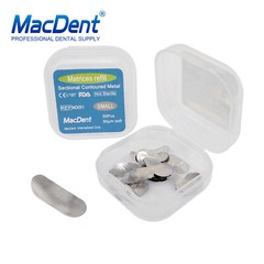 Dental Sectional Matrix System Contoured Metal Matrices Refill Matrix Bands 50x