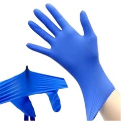 YUMARCH Blue Nitrile Gloves Disposable Powder Free S M L 20 50 100PCS