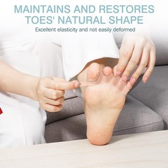 Ktsay Toe Spacers For Women Men – Silicone Toe Separators For Bunion Relief