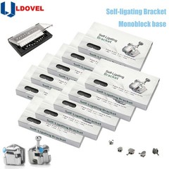1 box /20pcs Dental Orthodontic Self Ligating Braces Bracket Roth.022 Hooks 345
