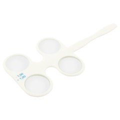 4PCS Optical Optometry Flip Trial Lens Flipper Handle Kit For Confirmation Test