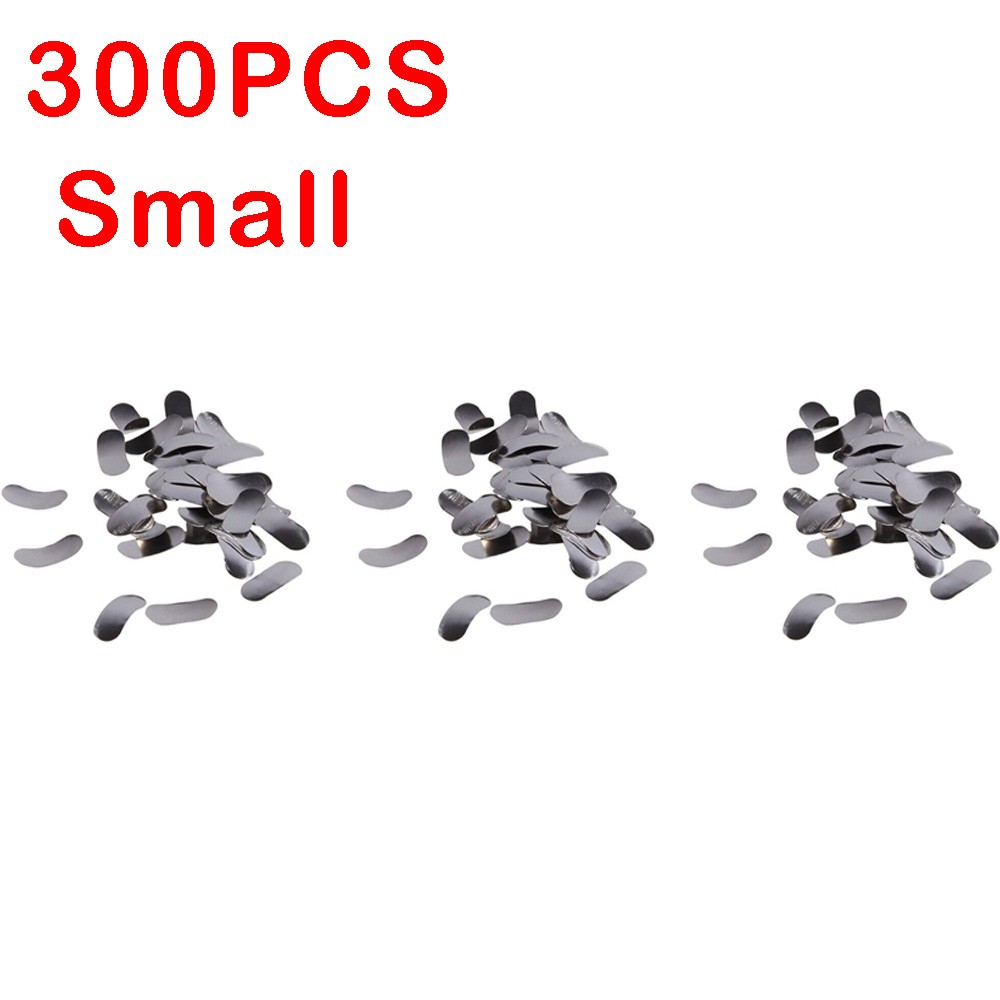 300PCS Dental Metal Matrices Matrix Band Sectional Contoured Refill S/M/L 35μm