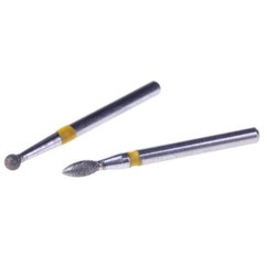 1 Box Dental Diamond FG Burs Drill Kit Creamics/Composite Polishing 10 Pcs/Box