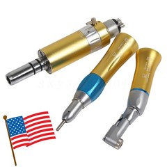 Dental low slow speed straight handpiece/ contra angle/air motor 4 Holes / RA1-8