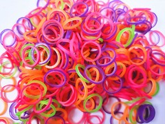 3.5OZ Dental Orthodontic Elastics Rubber Bands Ties Super Elastic Colorful 4Size
