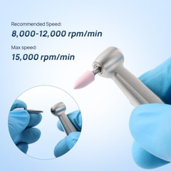 Dental Composite Polishing Burs Kit RA Silicone Polisher 2.35mm for Contra Angle