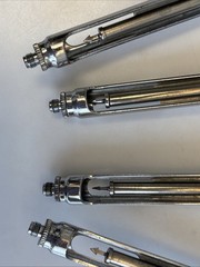 Patterson Dental Aspirating Syringe Made in Argentina Lot of 4