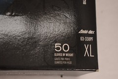 Ambi-Dex 63-338PF XL Industrial Disposable Nitrile Glove Powder Free 2 Pack