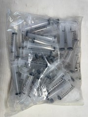 BD Oral Dispensing Syringe 10mL Clear w/ Tip Cap Ref 305219 Bag of 100