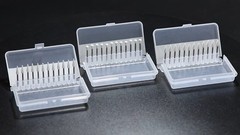 12件装牙科白色抛光石火焰形状FG高手机罩-