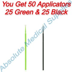 *50-Pieces* Ivoclar Vivadent AdheSE Applicator Refill Green Black 564600