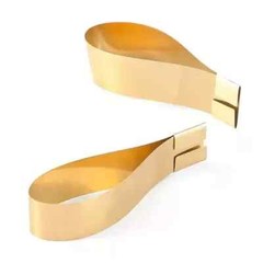 20Pcs/Pack Dental Curved Straight T-Bands Brass Wide Operatory Restorations Tool