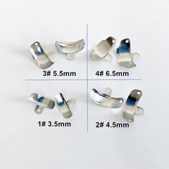 Dental Sectional Contoured Matrices Matrix Bands Metal Refills 50 Pcs 0.038mm