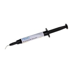 Hexa Dental Pit Fissure Sealant Light Cure Resin Fluoride Release 4 Syringe Kit