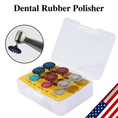 Dental Composite Polishing Kit Diamond System RA Disc 14mm Wheel Polisher 1Box