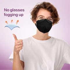 Unisex Adult 50 Pack KN95 Safety Masks – Lightweight 5-Layer Filtration