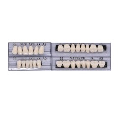 168PCS Acrylic Resin A1/A2/A3 Dental Denture Teeth Upper Lower Shade 22/23/24#