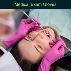 Fuchsia Hot Pink Nitrile Disposable Gloves – 3 Mil, Powder & Latex Free, Medical