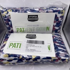 Utopia Care Women’s Hospital Gown 2XL/3XL Soft Stylish Lot of 2 NEW