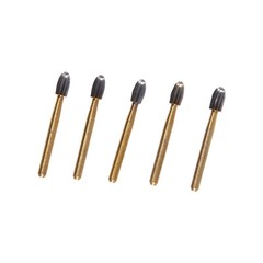 10 Pcs Dental Tungsten Carbide Burs Trimming & Finishing 7408 19mm Egg shape ns
