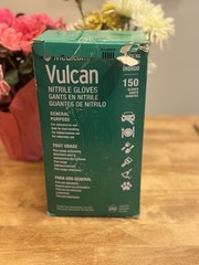 Medicom Vulcan Nitrile Gloves XL Indigo 150 Count Disposable Gloves