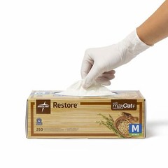 Restore Disposable Nitrile Gloves 250 Count Off White Medical Multi Purpose Use