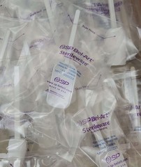 SP Bel-Art Sterile Sampling Scoops 60ML / 2 OZ Individually Wrapped Box of 100