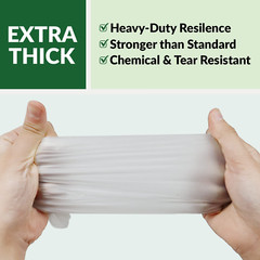 Gorilla Supply Disposable Vinyl Gloves Powder Free Extra Large 100 Count
